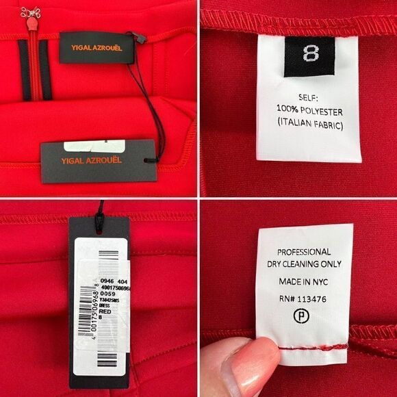 NWT Yigal Azrouel Off the Shoulder Dress - Picture 5 of 9